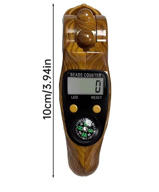 Digital Tasbih Counter With Compass